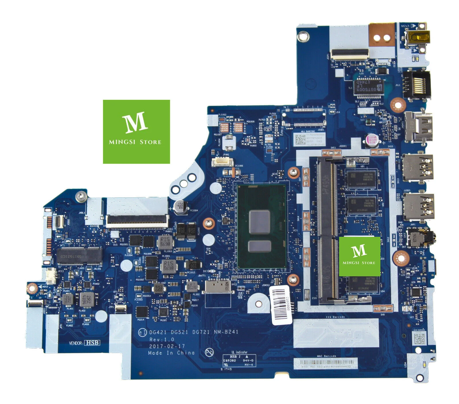 

Материнская плата для Lenovo 320-17IKB V320-17IKB Pentium 4415U 4GB 5B20N95885