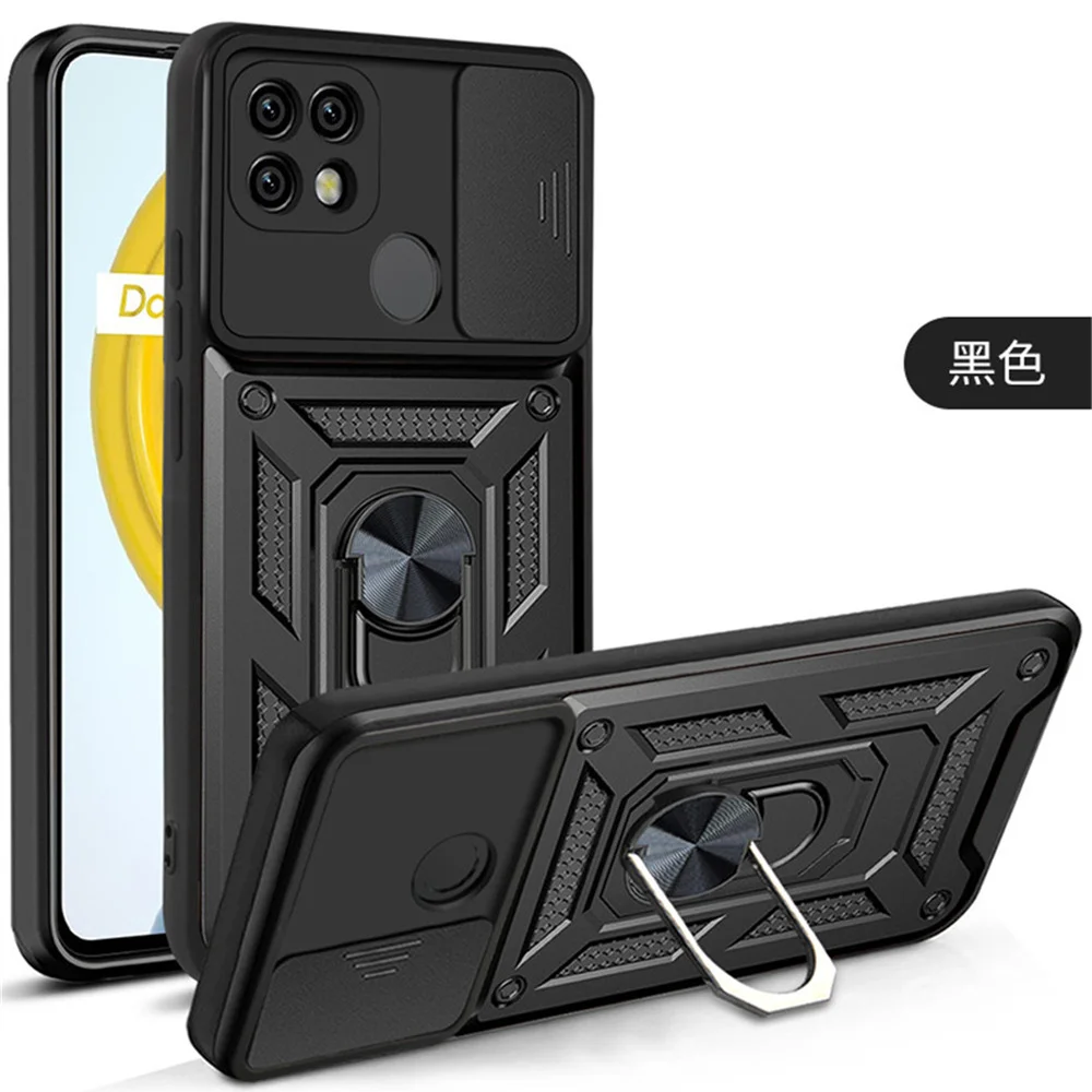 

For OPPO C21Y Realme 8 Pro C25 C12 C20 C11 C12 C3 C21Y Cover Camera Lens Protection Fundas Realme C21Y Shockproof Armor Case