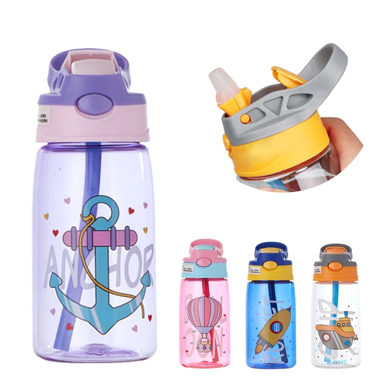 Милая детская соска для воды творческая детская кружка для кормления малышей, противотечение бутылочка для детей на открытом воздухе, портативная соломинка.