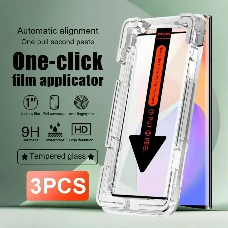 Фото Защитная пленка для экрана, 5 шт., без пыли, простая установка, для OPPO Find X3 X5 Lite X9 Pro X8 Ultra X8S Plus, HD-качество, из закаленного стекла №3