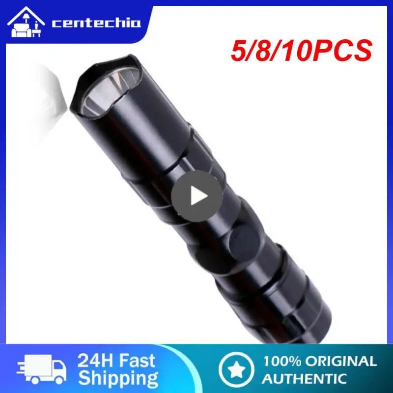 

5/8/10PCS High Lumens Led Flashlight For Home Car Tactical Flashlight 12 Hours Runtime Ultra Powerful Flashlight Aluminum Alloy