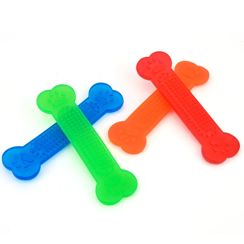 

Жевательные игрушки для собак, резиновая игрушка для костей, агрессивная Жевательная зубная щетка для собак, щенков, уход за зубами