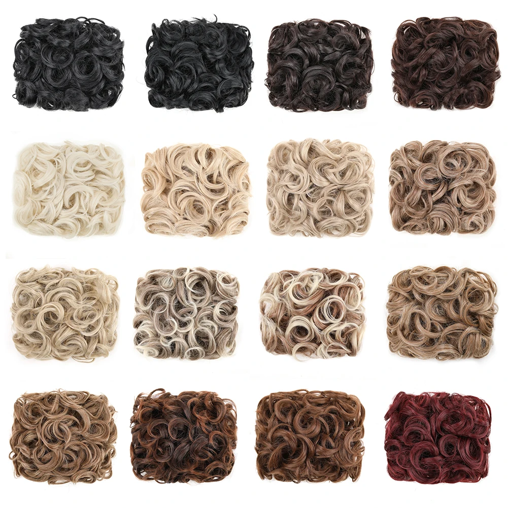 Короткие спутанные вьющиеся волосы для гульки легко растягивающиеся гребни