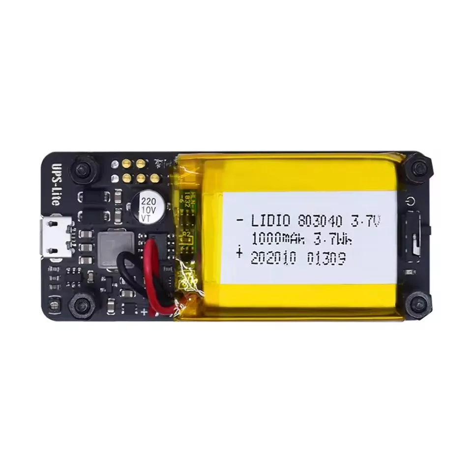 Фото Плата питания UPS-Lite для Pi Zero, встроенный зарядный блок на 1000 мАч с функцией определения состояния заряда №1