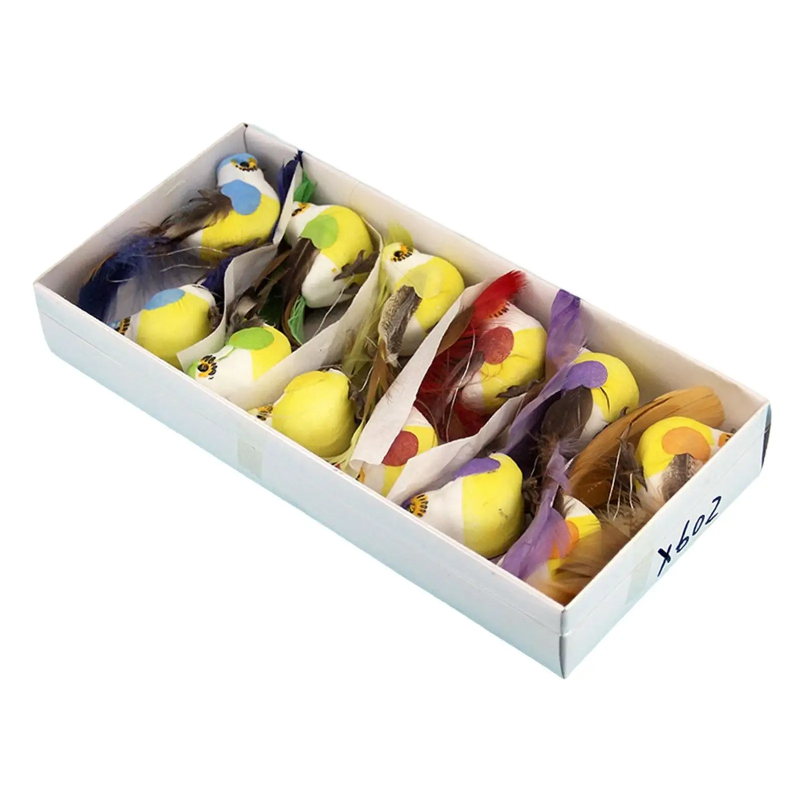 

Mini Artificial Birds Handicraft Art Decor Lifelike Simulation Foam Birds Fake Bird for Wedding Zoo Tree Plant Decoration