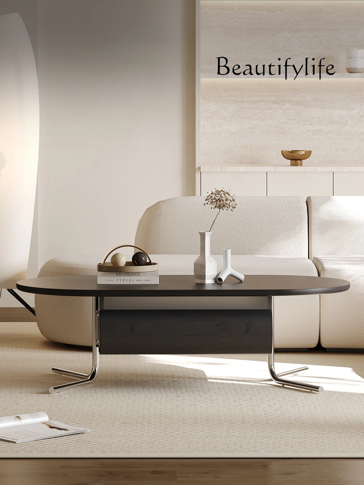 w europejskim stylu Retro wysokiej jakości stolik kawowy włoski minimalistyczny lekki luksusowy projektant salon domowy do herbaty