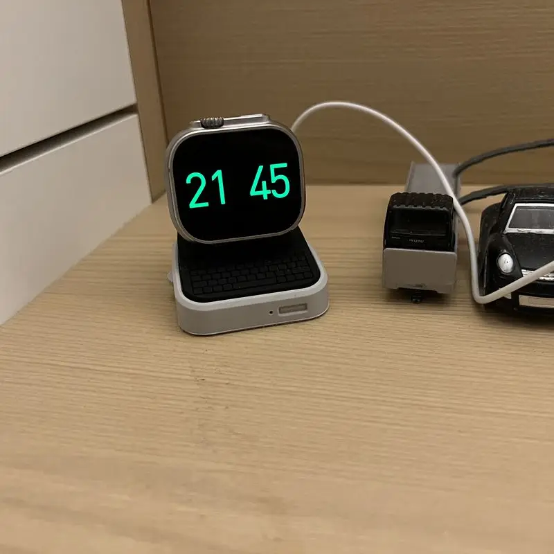 Подставка для зарядного устройства Apple Watch ultra series 9 8 7 6 5 4 3 SE настольная