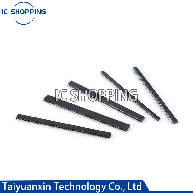 

Разъемы гнездовые однорядные прямые 10 шт