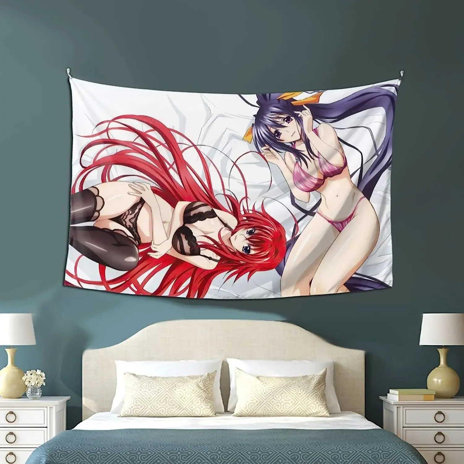 Манга старшая школа Dxd Rias Akeno гобелен настенный для дома вечерние комната