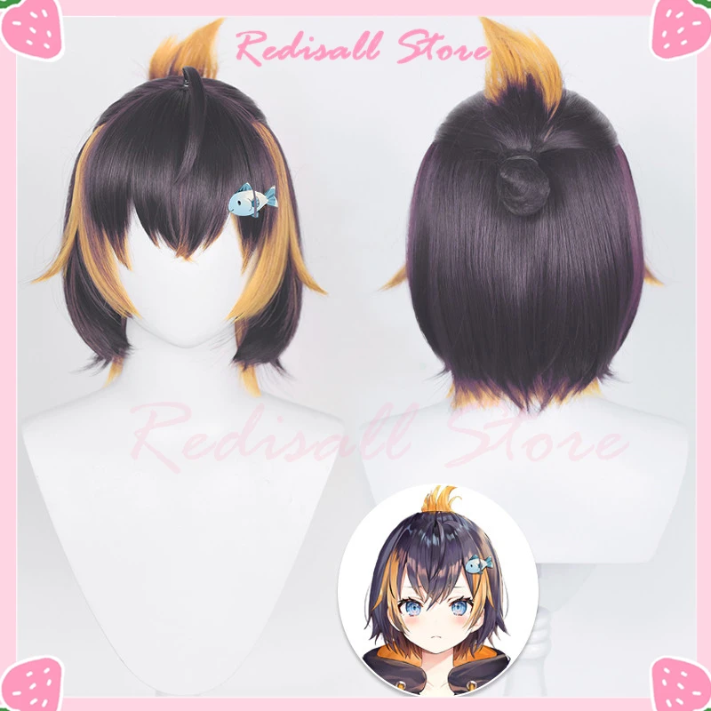 Парик для косплея Каны нейгисаньцзи жаропрочные волосы девочек короткие
