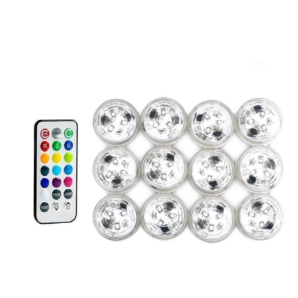 LED21 key for remote control of colorful timed diamond diving lights, shower vases, floating grass lights, fish tank lights