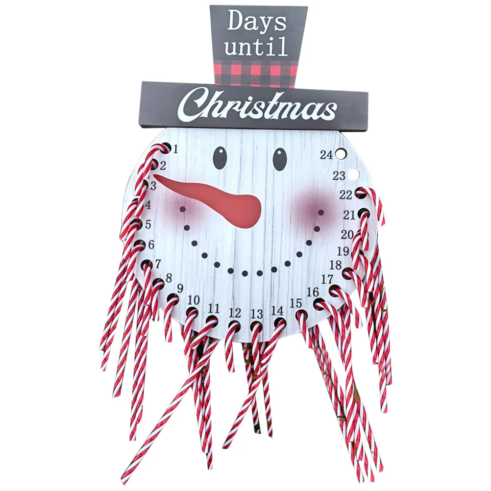 

Door Christmas Calendar Holiday DIY Advent Pendant Front Decor Festive Hanging Xmas Wall Decoration