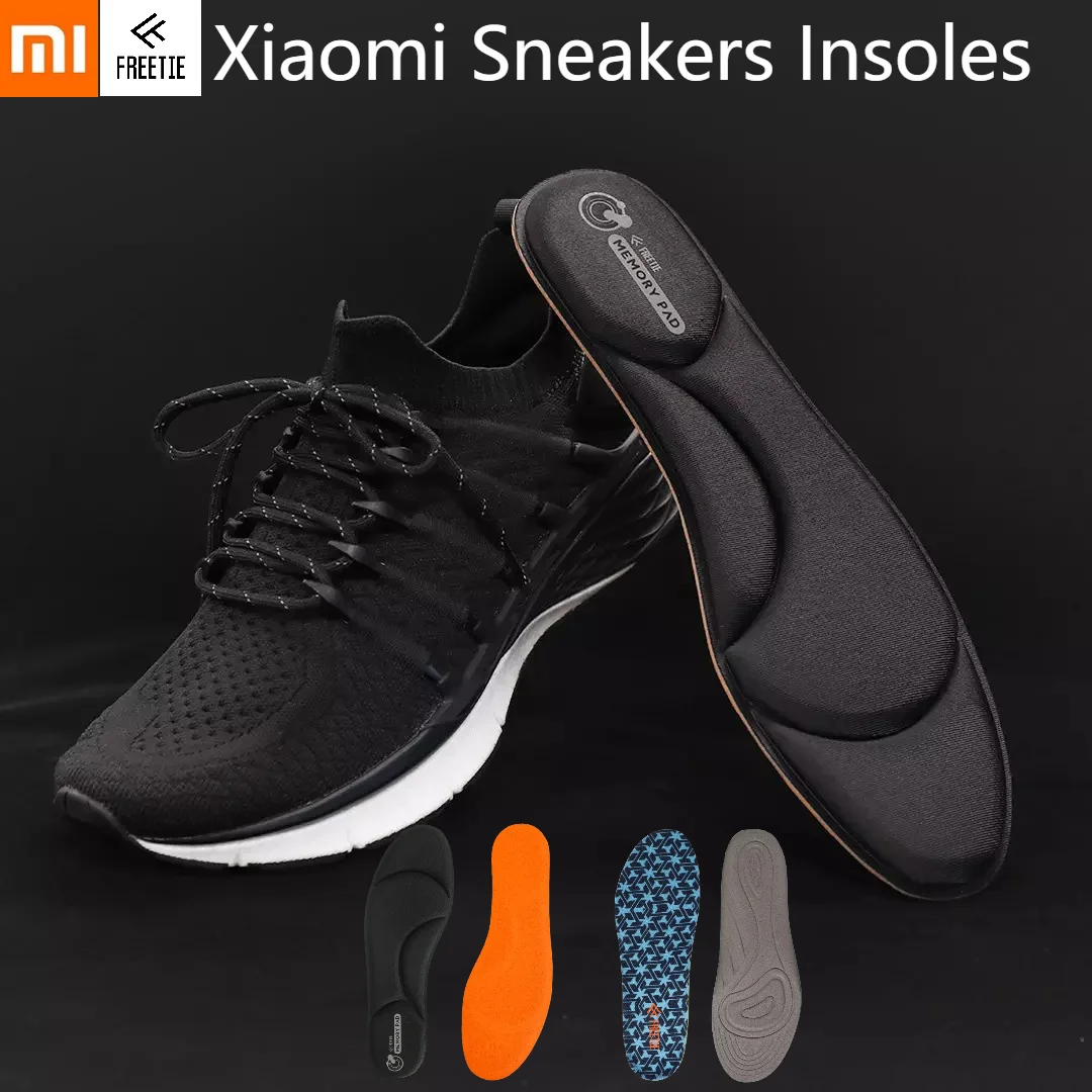 

Xiaomi Official Store Youpin Freetie Insoles Soft Cushioning Shoes Xiomi Comfortable Fit Breathable Dry Sports Shoe Pad New 2022