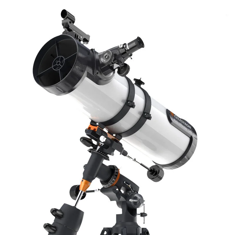 

Celestron 130/650 Astronomical Telescope AstroMaster 130 EQ CG-3 Equatorial Instrument Bracket 1.25 "Adjustable Tripod