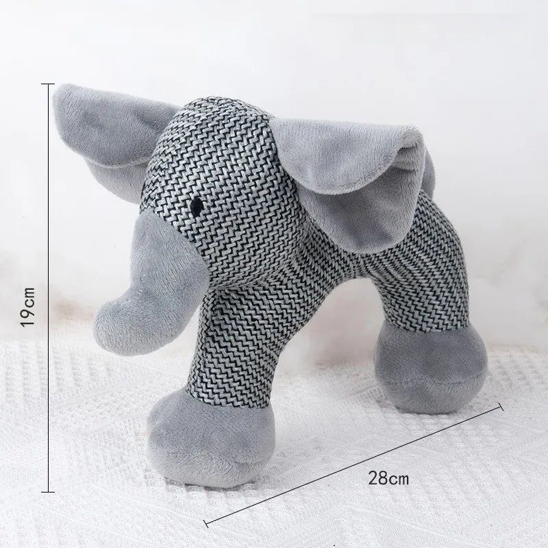 

Fun Pet Toy Donkey Shape Corduroy Chew Toy For Dogs Puppy Squeaker Squeaky Plush Bone Molar Dog Toy Pet Training Dog Accessories