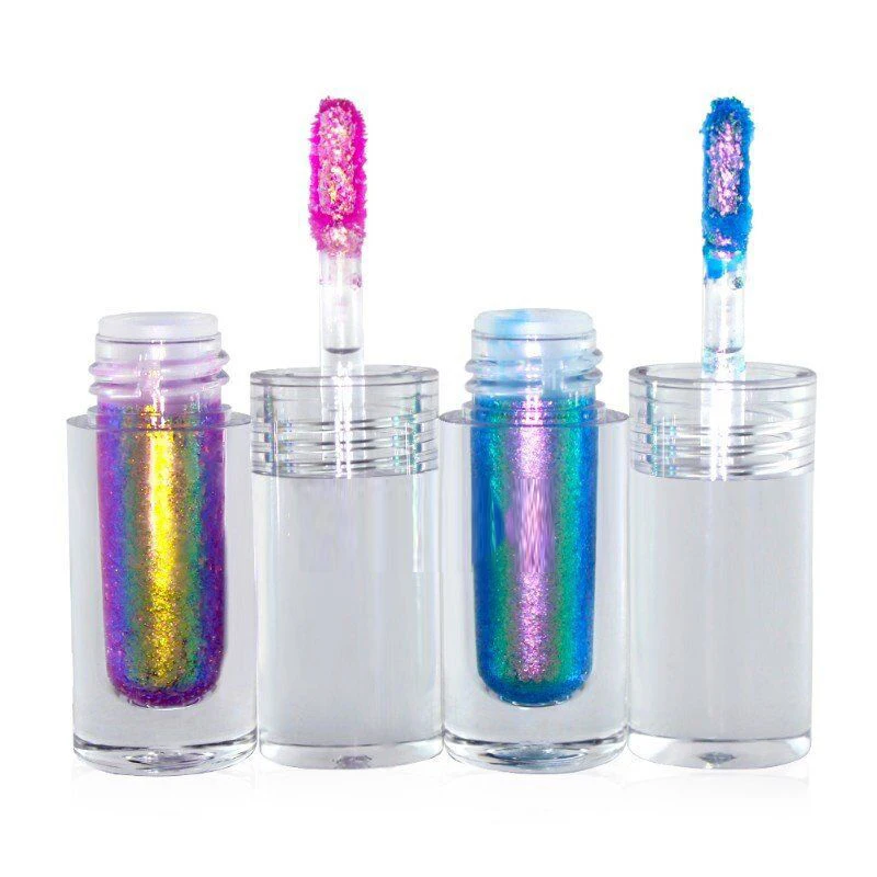 Многохромированные смещающие пигменты жидкие тени для век хамелеон стойкие