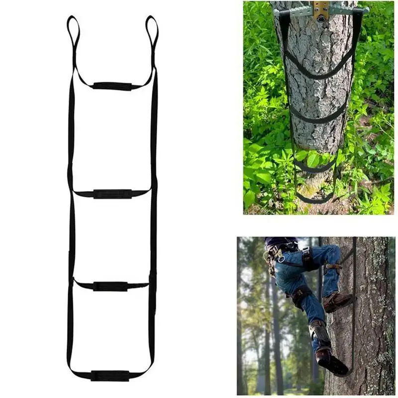 Веревочная лестница для взрослых нейлоновая портативная лодки складная дерева