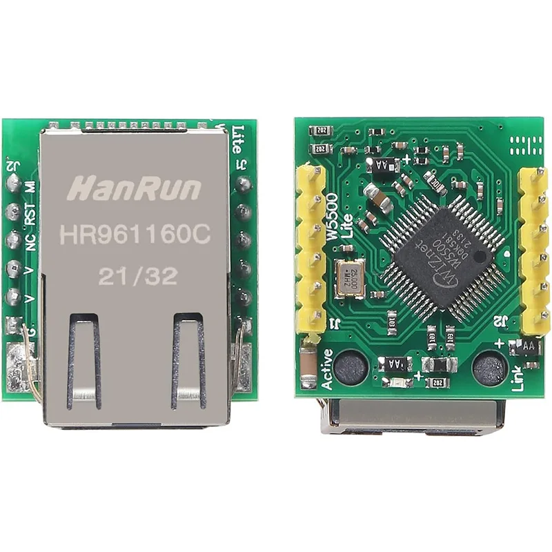 Аппаратное обеспечение сетевого модуля Ethernet W5500