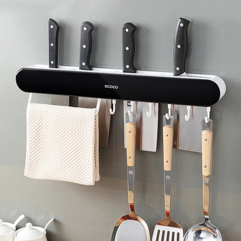 

Kitchen Multifunctional Wall-Mounted Kitchen Knife Storage Container Cutlery Organizer Kitchen Knives Holder Utensils Organizer