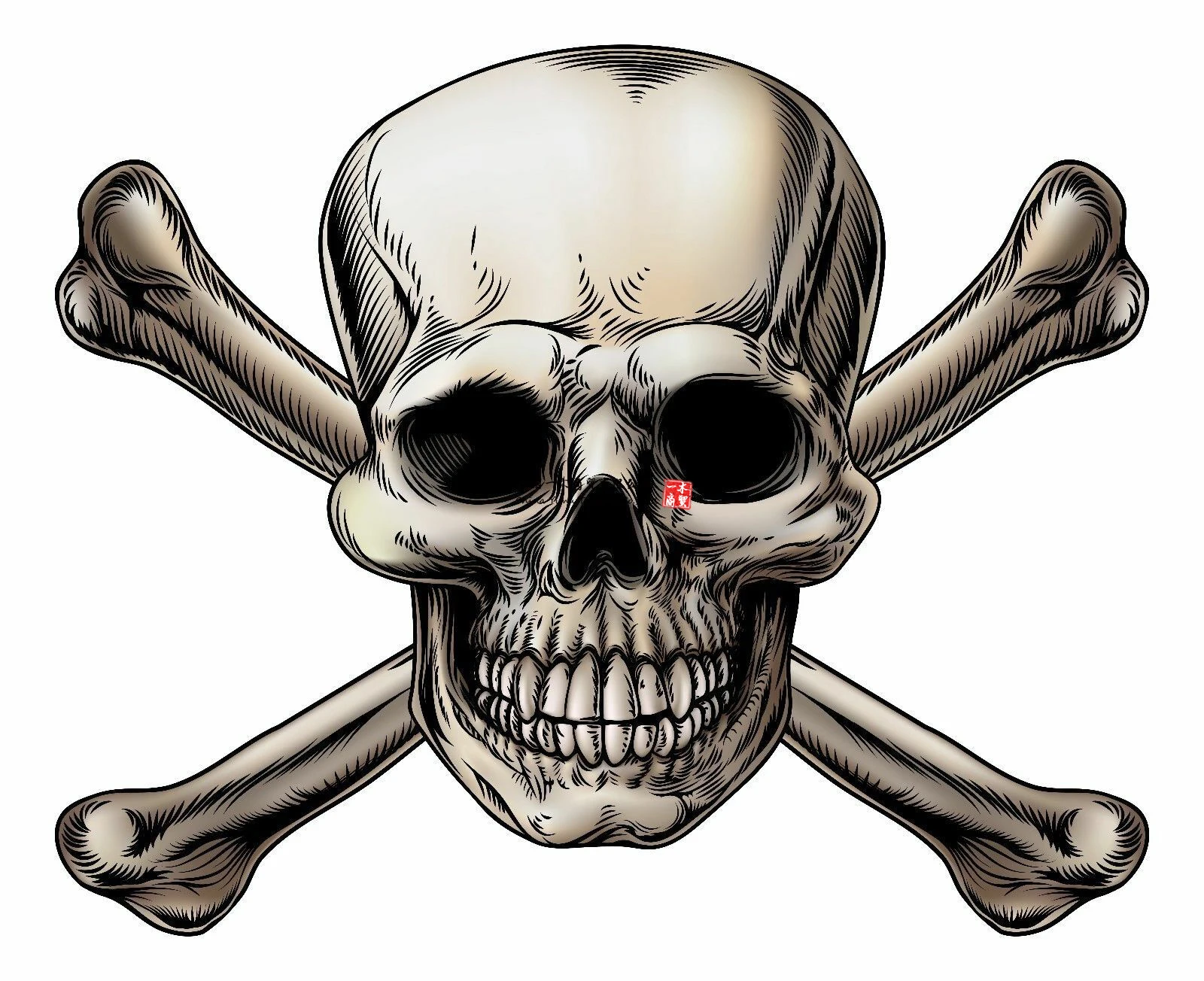 

Мотоциклетные наклейки для черепа Crossbones, виниловые фотообои для автомобиля