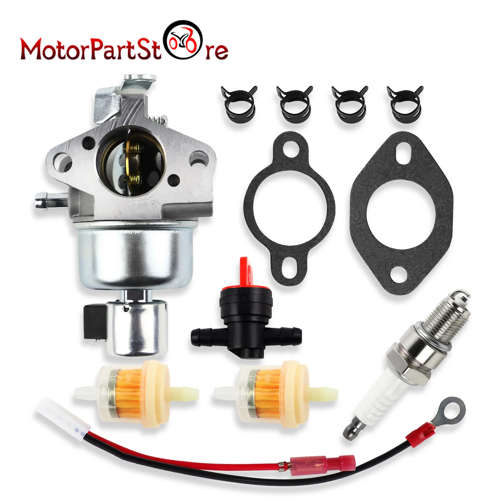 

Carb Carburetor Fuel Filter for Kohler SV470 SV480 SV530 SV540 SV590 SV600 SV610 15HP 17HP 18HP 20HP Engine Lawn Mower Tractor
