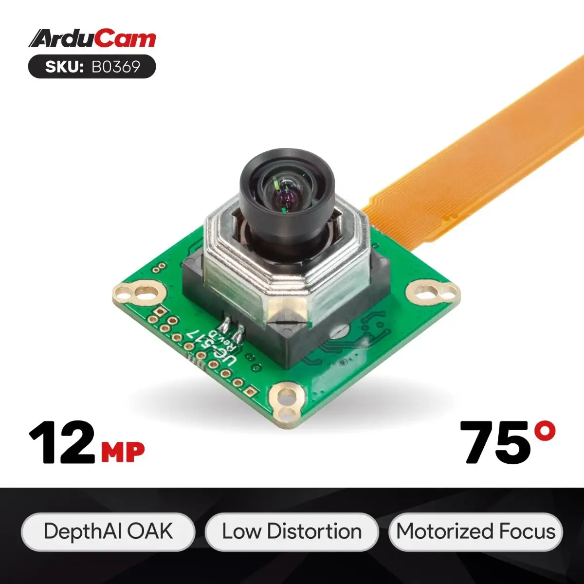 Arducam 12MP IMX477 ΠΌΠΎΡΠΎΡΠΈΠ·ΠΎΠ²Π°Π½Π½Π°Ρ ΡΠΎΠΊΡΡΠ½Π°Ρ ΠΊΠ°ΠΌΠ΅ΡΠ° Π²ΡΡΠΎΠΊΠΎΠ³ΠΎ ΠΊΠ°ΡΠ΅ΡΡΠ²Π° Π΄Π»Ρ DepthAI OAK Arducam 12MP IMX477 ΠΌΠΎΡΠΎΡΠΈΠ·ΠΎΠ²Π°Π½Π½Π°Ρ ΡΠΎΠΊΡΡΠ½Π°Ρ ΠΊΠ°ΠΌΠ΅ΡΠ° Π²ΡΡΠΎΠΊΠΎΠ³ΠΎ ΠΊΠ°ΡΠ΅ΡΡΠ²Π° Π΄Π»Ρ DepthAI OAK