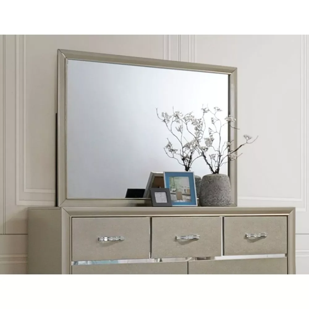 

Зеркало цвета шампанского 45x35 дюймов, домашний декор, Минималистичная и современная мебель для дома, мебель для спальни, шкафы, декоративные...