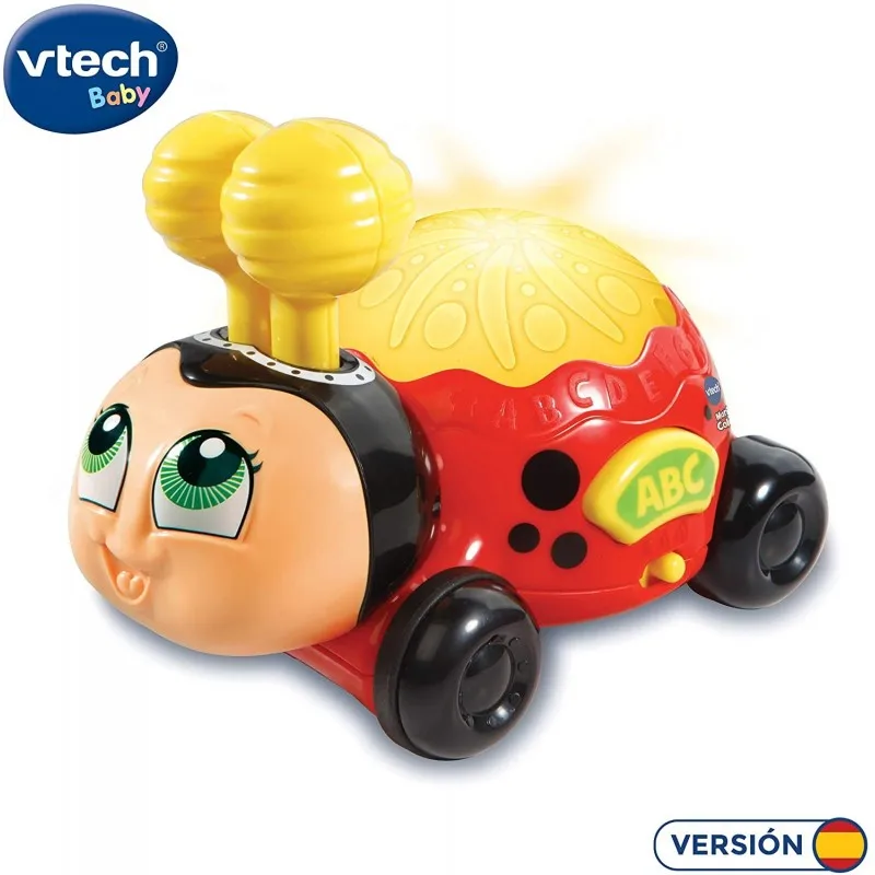 VTech-80-601622 детская Интерактивная Божья коровка с колесами, многоцветная (3480-601622), ассортимент цветов/моделей