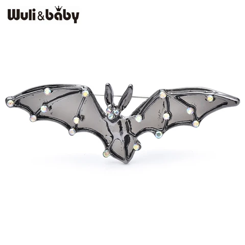 Броши Wuli&baby с летучей мышью