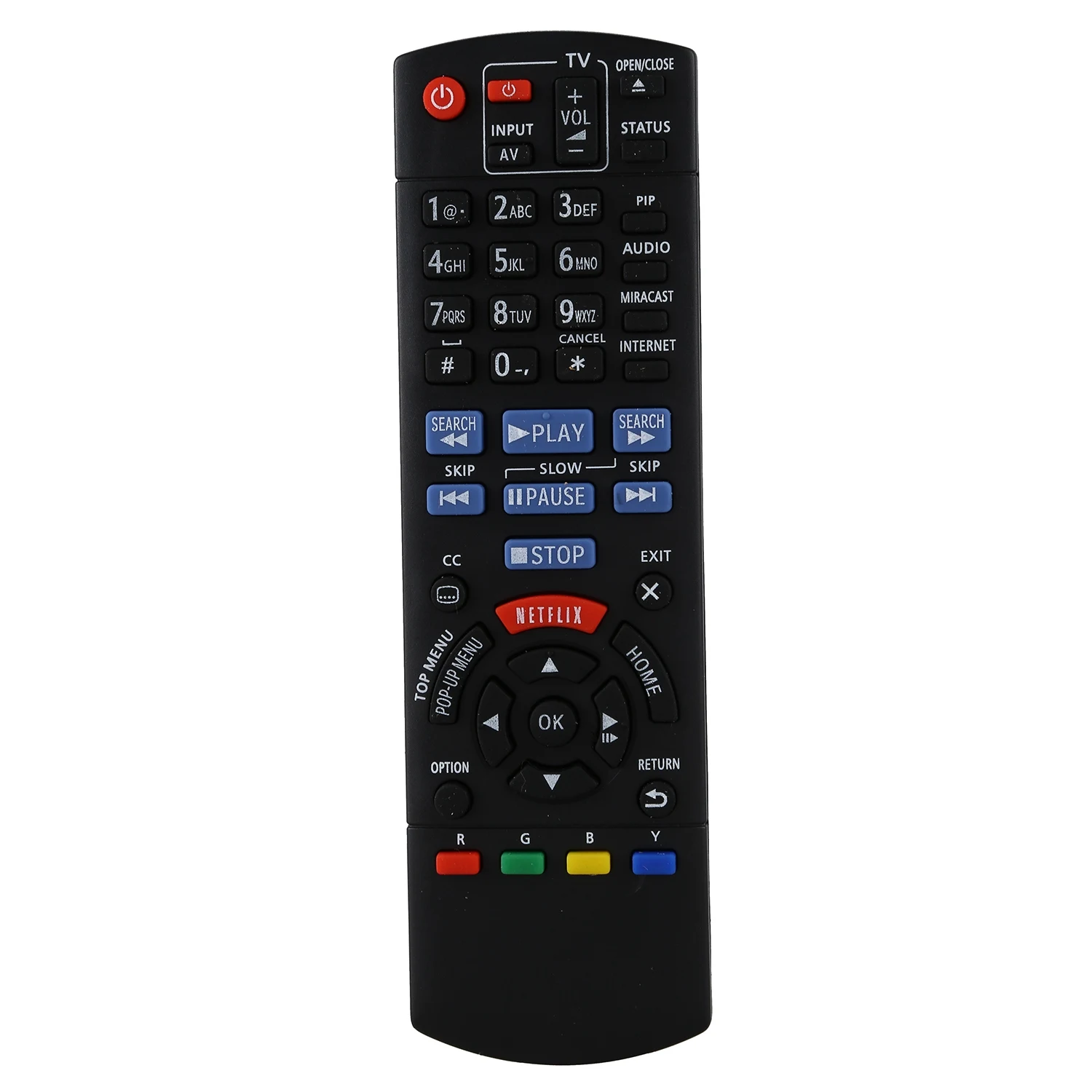 Для Panasonic Player DMP-BD75 DMP-BD755 Blu-Ray DVD проигрыватель с дистанционным управлением