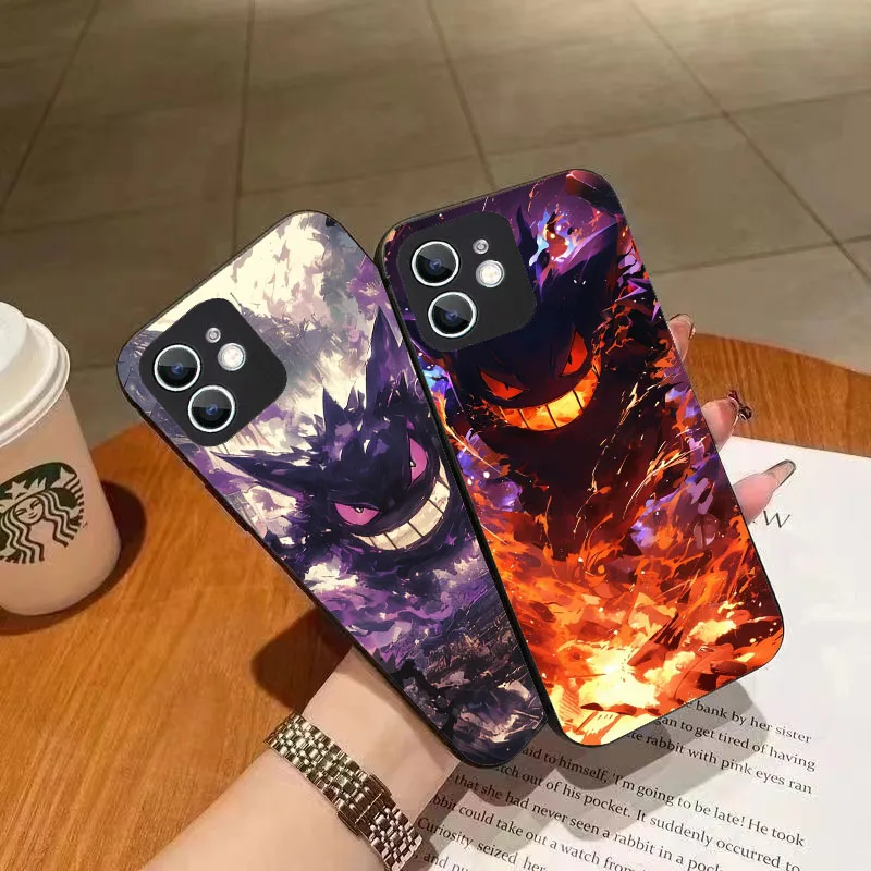 WR-21 Gengar Soft чехол для OPPO Reno 2 2F 2Z 3 8 F7 F9 F11 F17 F19 A94 A16 Pro