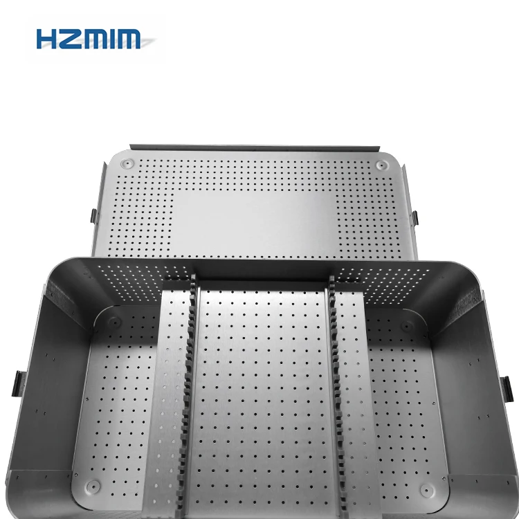 

Medical aluminium sterilization box for laparosocpic instruments
