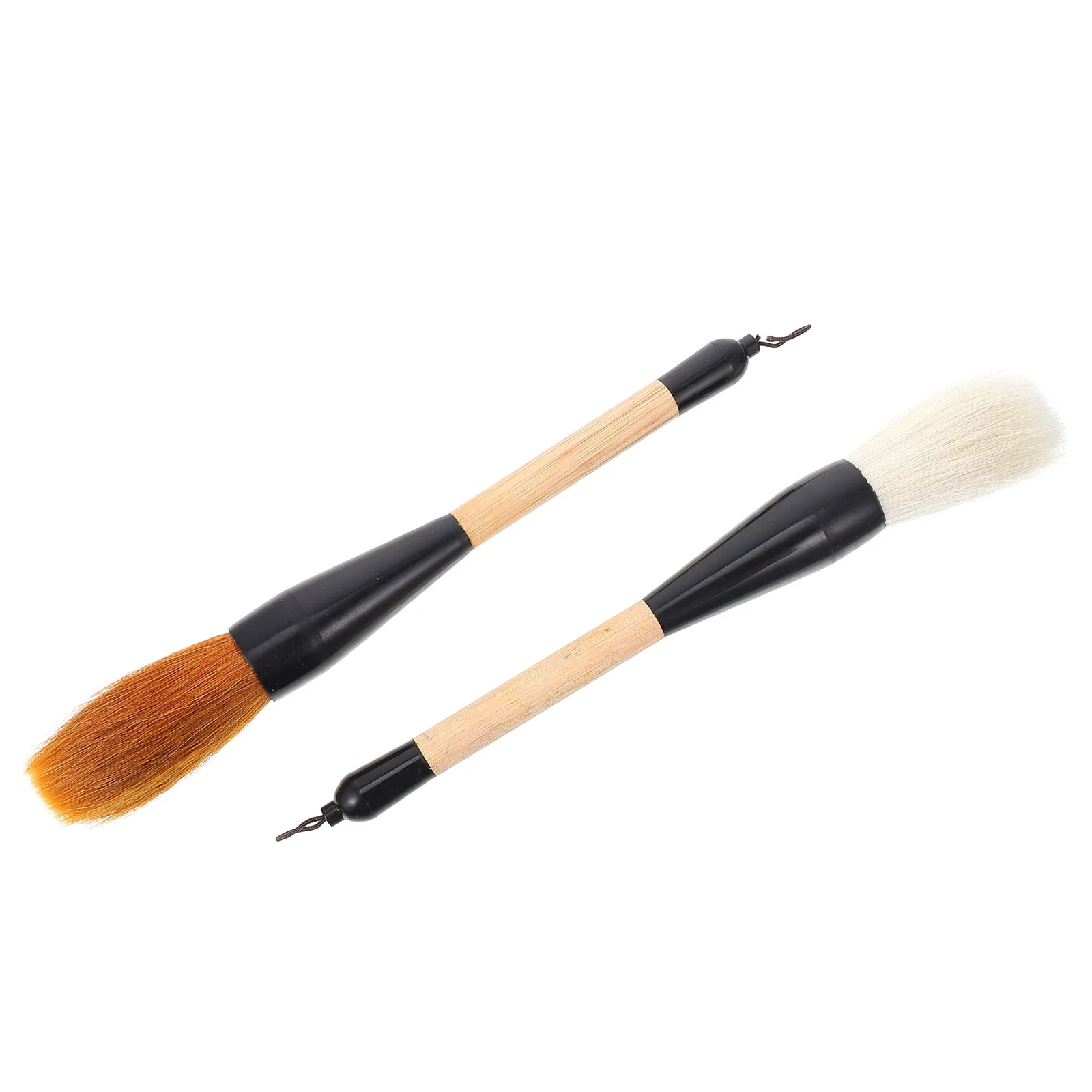 

Кисть для китайской каллиграфии, ручки, кисть из козьей шерсти, кисть для рисования, художественные канцелярские принадлежности, 2 шт.