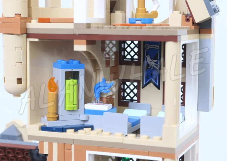 1103 шт. Волшебный мир волшебников школа замок башня 11573 модель строительные блоки