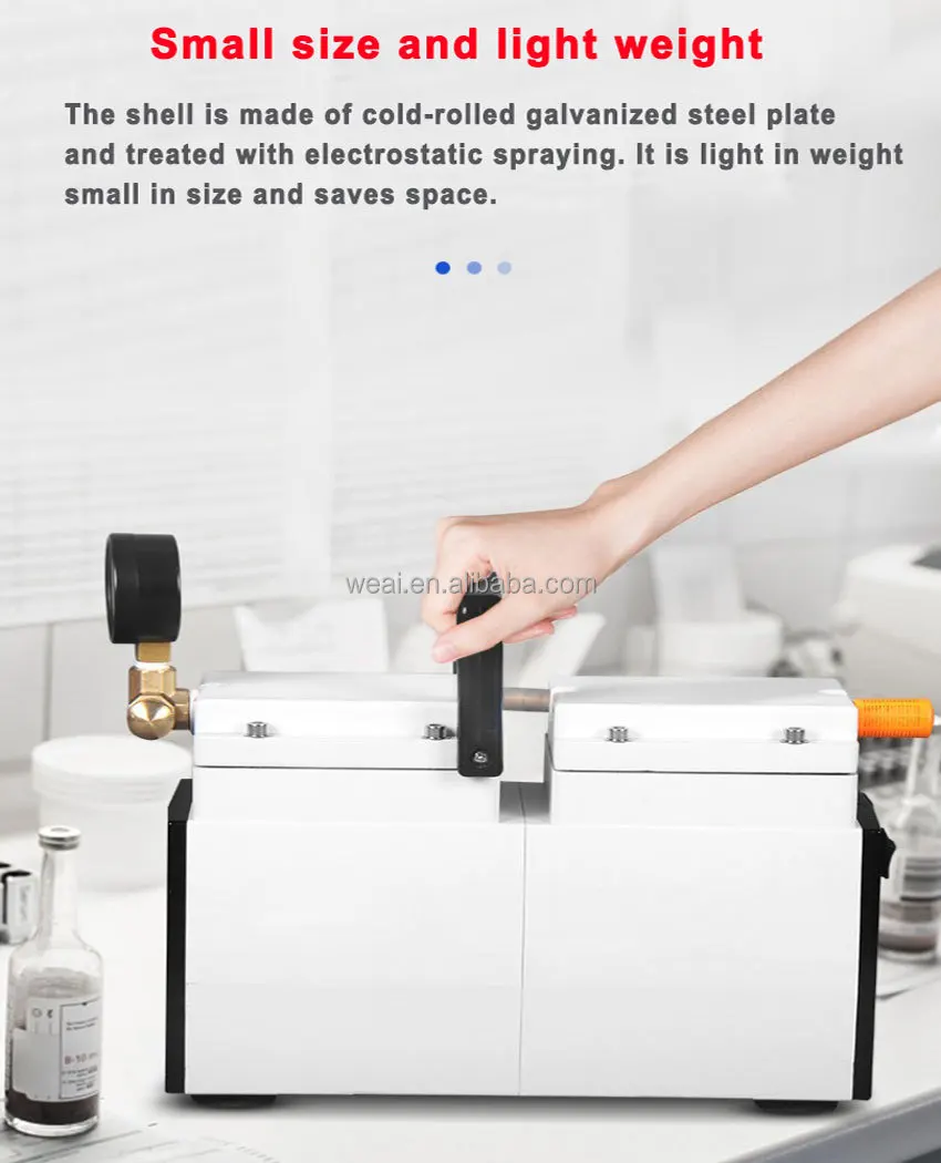 WEIAI Lab медицинский вакуумный насос 60 л/мин безмасляный мембранный отрицательного