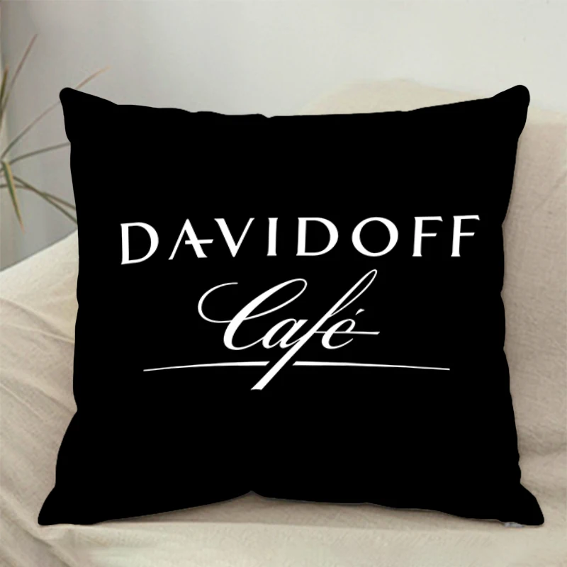 Бренд Davidoff 45x45 См Чехол Для Подушки Стильная Наволочка Домашнего Декора Спальни