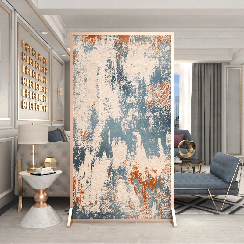 Скандинавский экран с изображением пола для гостиной простой современный