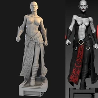 124 scale die cast resin figure model assembly kit character model asagi ventress unpainted and needs to be assembled