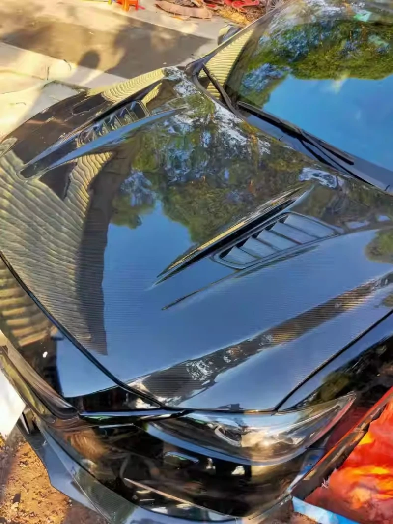 Передняя крышка двигателя из углеродного волокна капот для Mazda 6