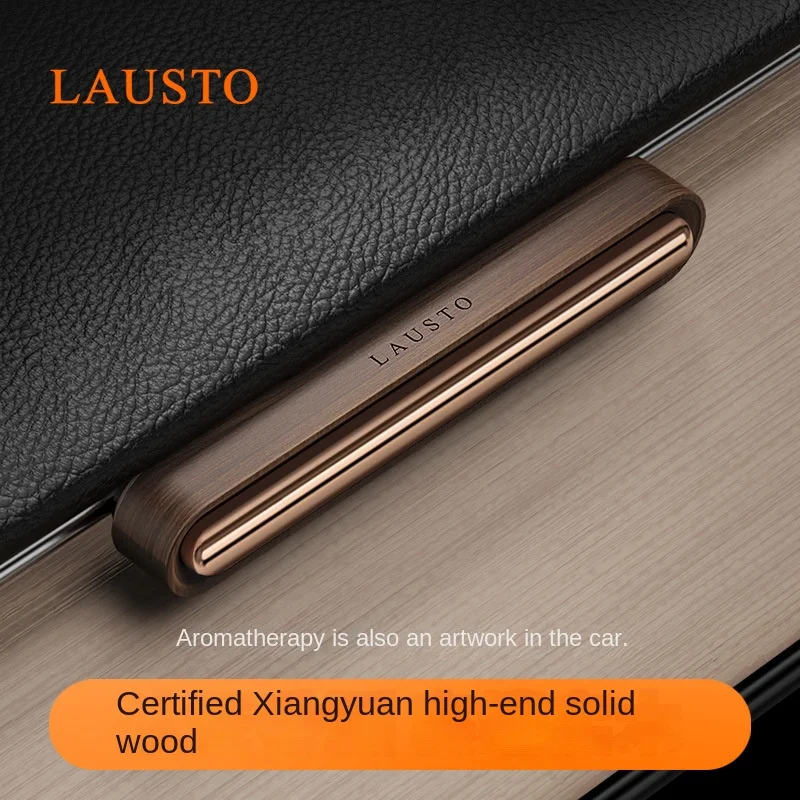 

Car mounted fragrance car perfume car air outlet for men's car empty bottle wood fragrance