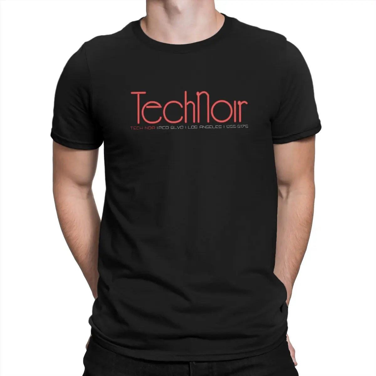 

The Terminator TechNoir Los Angeles T Shirt Harajuku Fashion Men's Tshirt O-Neck Men Tops