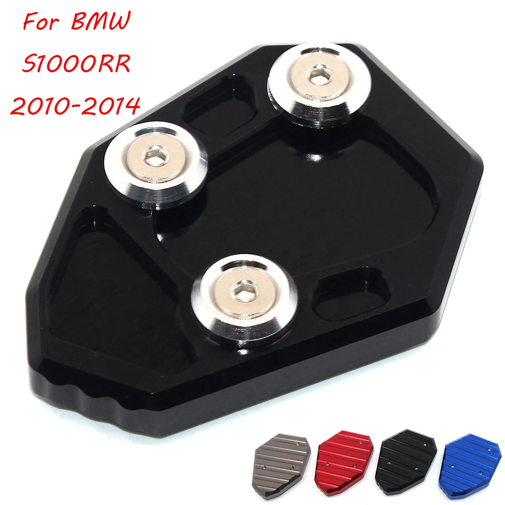 

BJMOTO для BMW S1000RR 2010, 2011, 2012, 2013, 2014, черная подставка с откидной ножкой, боковая подставка, увеличитель, пластина S 1000 RR