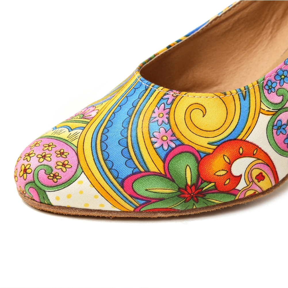 Dancing Shoes For Women Ballroom Latin Dance-Shoes Girls Ladies Modern Tango Dancing Shoes Folk-Custom Salsa Sandals