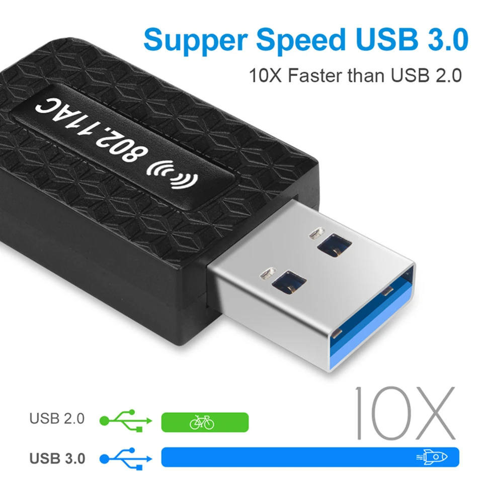Wi-fi-адаптер с USB-портом 5 ГГц 3 0/5 |
