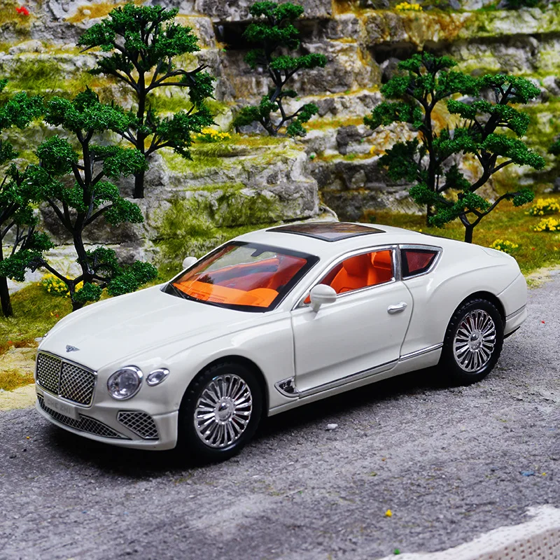 

1:24 Continental GT Alloy Model Car Toy Diecasts Metal Casting Sound and Light Car Toys For Children Vehicle