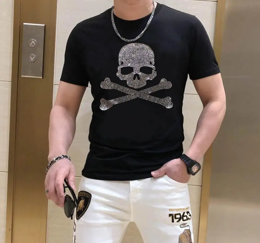 

Мужские футболки Borun в азиатском стиле разразных размеров, хлопковая уличная одежда