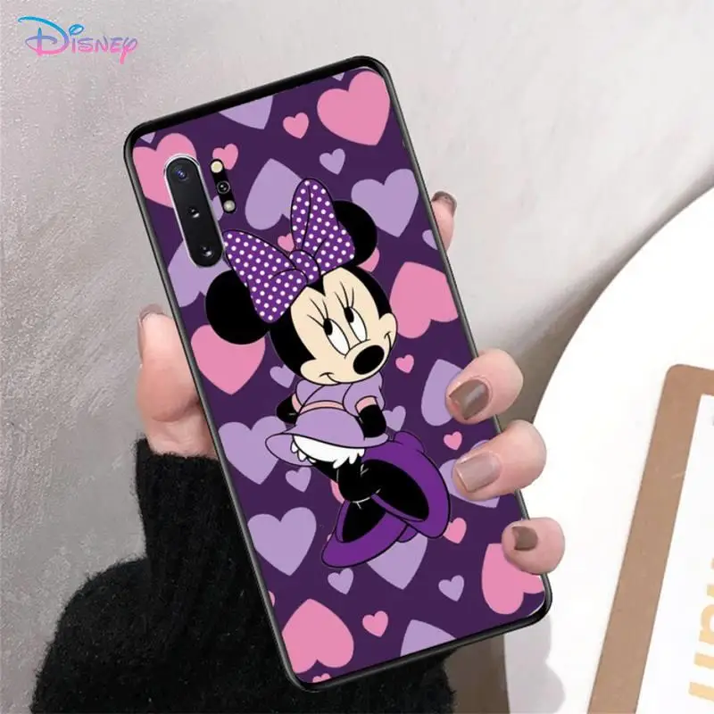 Чехол для телефона Disney Minnie Samsung Note 5 7 8 9 10 20 pro plus lite ultra A21 12 72 |