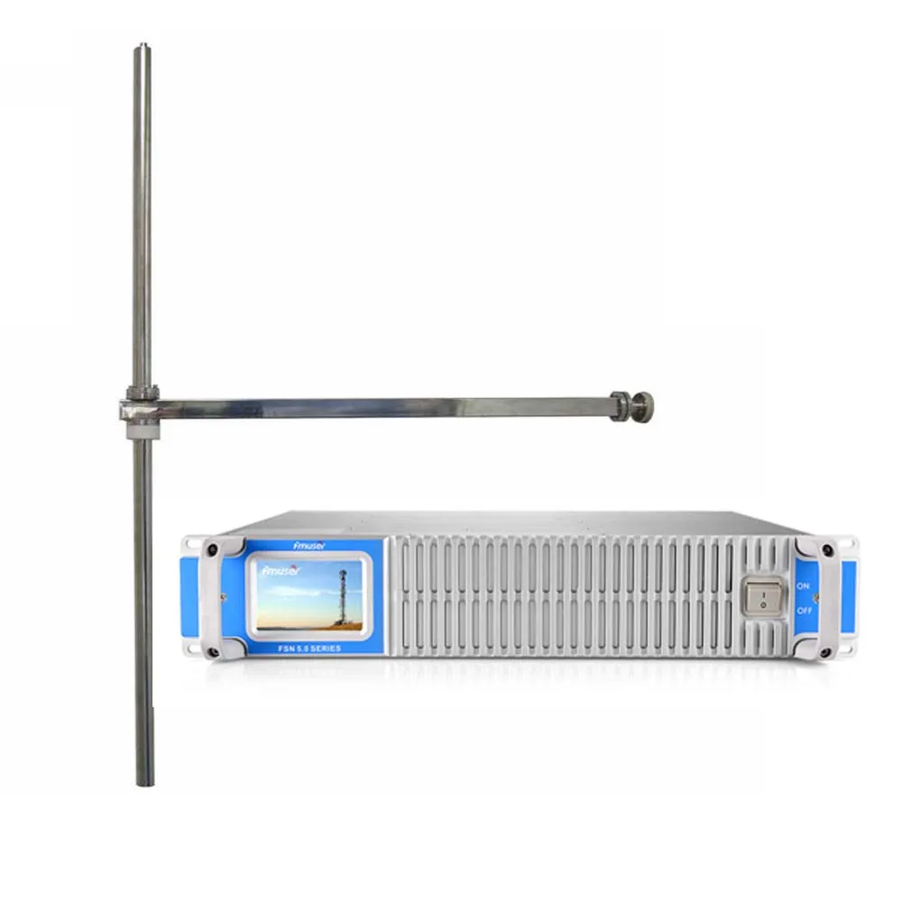 

FMUSER FSN-350W 350W 300watts Fm Audio Broadcasting RF Amplifier FM Radio Transmitter And FU-DV1 Antenna A KIT