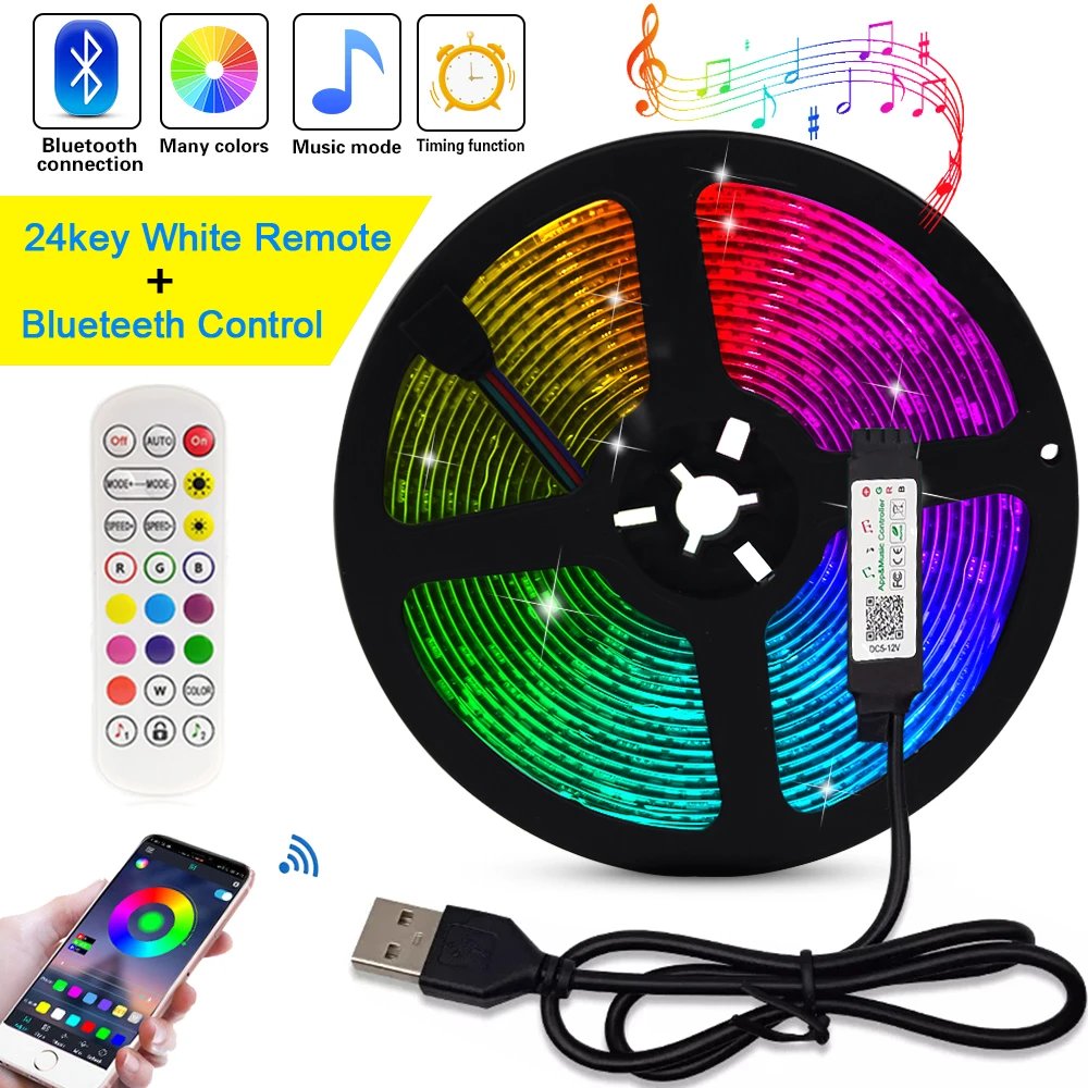 

RGB светодиодная лента HEGEHE 5050 5В