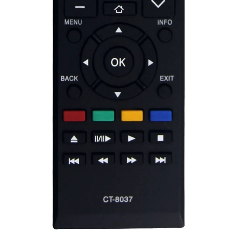 CT-8037 Замена пульта дистанционного управления для Toshiba Smart HDTV TV 40L3400 40L3400U 50L3400 50L3400U